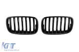 Grile rinichi negre potrivite pentru BMW X5 E70 2007-2013, X6 E71 2008-2011 Performance AutoTuning