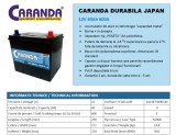 Baterie auto 12V 60Ah 600A CARANDA DURABILA JAPAN