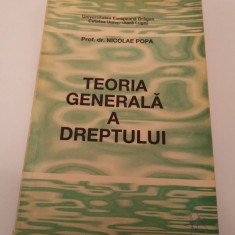 TEORIA GENERALĂ A DREPTULUI - PROF.DR. NICOLAE POPA