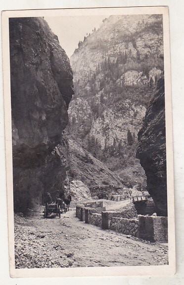bnk cp Munții Giurgeu - Cheile Bicazului - circulata 1947