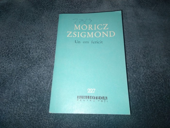 MORICZ ZSIGMOND - UN OM FERICIT BPT