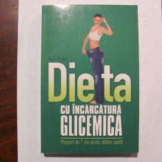 CY Nigel DENBY "Dieta cu Incarcatura Glicemica" / Program 7 zile Slabire Rapida