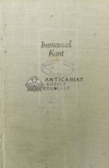 Logica generala - Immanuel Kant ($U45)