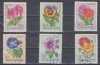 A12 S4 7 - Timbre foarte vechi - Ungaria -flori, Flora, Stampilat
