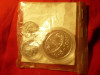 Set Monetarie- FAO -50 Ani :moneda 100 lei argint 27,5g in caseta + 2 monede 10