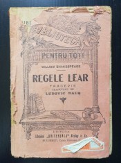 William Shakespeare - Regele Lear (trad. Ludovic Dauș; BPT)