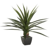 Planta artificiala Atmosphera Agave gigant cu ghiveci, 104x104x127 cm, verde Household NewTrend