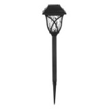 Felinar solar cu LED, Negru, 34 cm, CMCLASS