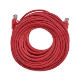 Cablu UTP Lanberg Cat 5e, 2xRJ45, 20 m, AWG 26, 100 MHz, roșu