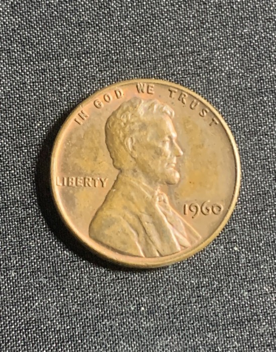Moneda One Cent 1960 USA