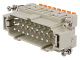 Conector: HDC inserturi de contact tată CSH PIN: 16 16 PE 16A
