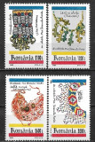 B2900 - Romania 1999 - Arta populara 4v.nedantelat,neuzat,perfecta stare, Nestampilat