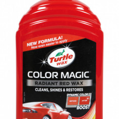 Pasta pentru lustruit caroserii Turtle wax Color Magic 500ml - Rosu Garage AutoRide