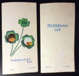 Pentru colectionari, doua telegrame lux, LX10 si LX7a, Ambele, Altul, Romania de la 1950