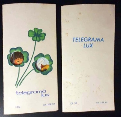 Pentru colectionari, doua telegrame lux, LX10 si LX7a foto