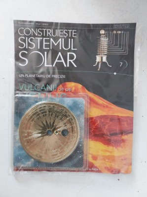 Revista Construieste sistemul solar, numarul 7, nedesfacut / sigilat, astronomie planetariu foto