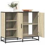 VidaXL Dulap, stejar sonoma, 92x35x76 cm, lemn prelucrat