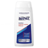 Sampon cu cofeina impotriva caderii parului pentru barbati Manly, 275 ml, Gerocossen