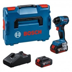 Bosch GDR 18V-220 C masina de insurubat cu impact 18V, 220Nm + 2xacumulatori 5Ah + incarcator GAL 18V-40 + L-Boxx - 4053423250374