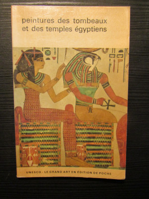 PEINTURES DES TOMBEAUX ET DES TEMPLES EGYPTIENS CHRISTIANE DESRCHES NOBLECOURT foto