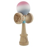 Kendama X Originala, Ata 62/65 cm Gradient Roz/Alb/Gri