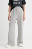 MAX&amp;Co. pantaloni de trening din bumbac culoarea gri, uni, 2528786012200