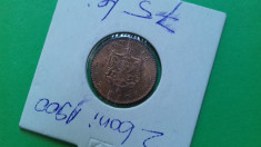 Moneda 2 Bani 1900 foto