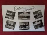 Borsec - Borsz&eacute;k - imagini multiple - carte postala RPR scrisa dar necirculata, Fotografie