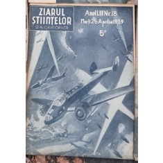 Ziarul Stiintelor si al Calatoriilor - Anul LIII Nr. 18, 1939