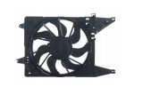 Ventilator radiator Dacia Logan 08, Logan 12, Sandero 12, motor: 1.4, 1.5 dci, 1.6, tip Bosch; cu pre-resistor, 320 W; 380 mm; pini, OE, 214727807R;