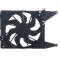 Ventilator radiator Dacia Logan 08, Logan 12, Sandero 12, motor: 1.4, 1.5 dci, 1.6, tip Bosch; cu pre-resistor, 320 W; 380 mm; pini, OE, 214727807R;