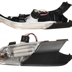 Lampa semnalizare oglinda Skoda Octavia 2 1Z3/1Z5 2004-12.2012, partea dreapta, semnalizator cu lumina perimetru ; cu lumina inferioara ; 1Z0949102D