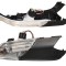 Lampa semnalizare oglinda Skoda Octavia 2 1Z3/1Z5 2004-12.2012, partea dreapta, semnalizator cu lumina perimetru ; cu lumina inferioara ; 1Z0949102D