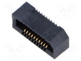 Conector PCB-PCB mamă 20 PIN 0,8mm ERF8 aurit SMT 1,4A SAMTEC
