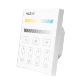 Mi-Light MiBoxer Group Control grup LED (zona) telecomanda de perete controler de temperatura de culoare DIM+CCT 86x86mm