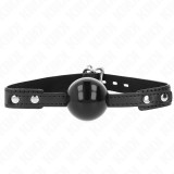 Kink Collar &amp; Gag-Minge Tpe Moale 4 cm Gag Model 3 60 X 2 cm