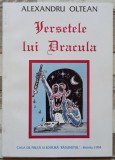 Versetele lui Dracula - Alexandru Oltean// dedicatie si semnatura autor
