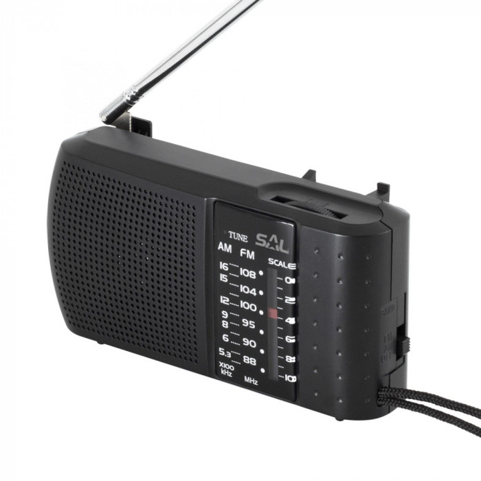 Radio portabil AM-FM 2 benzi 2x AA SAL RPC 3