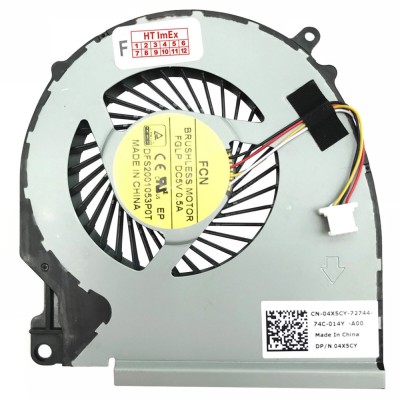 Cooler placa video Laptop, Dell, Inspiron 15 5576, 5577, 7557, 7559, P57F, 04X5CY, 4X5CY, DFS2001053P0T, 5V, 0.5A, GPU foto