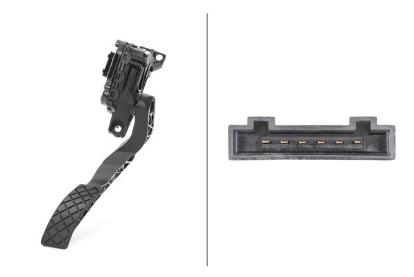 HELLA 6PV 008 376-701 Senzor, pedala acceleratie