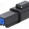 Conector auto, PX0, 2 pini, BULGIN - PX0101P02BK