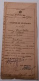 Buletin de casatorie , August 1943, Colentina Ilfov