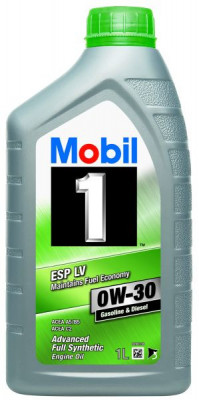 Engine oil Mobil 1 (1L) 0W30 ;API SL; SN; ACEA A5; B5; C2; BMW LL-12 FE; FORD M2C920 A; MB 229.61; VOLVO 95200377 foto