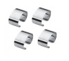 Set 4x Inel servetele din inox, 5x3 cm, inel servet