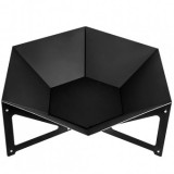 Vatra de foc pentru gradina, 650 x 550 x 260 mm, grosime 3 mm, Oem