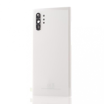 Capac Baterie Samsung Galaxy Note 10+, N975, Aura Alb, OEM foto