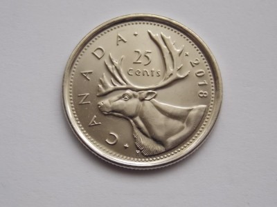 25 CENTS 2018 CANADA-UNC foto