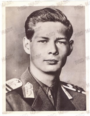 4904 - King MIHAI, Royalty, Regale, Romania ( 20/15 cm ) - old Real Photo - 1941 foto