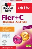 Fier + Vitamina C + Histidina + Acid folic, 30 comprimate, Doppelherz