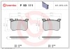 BREMBO P 50 111 PRIME LINE set placute frana,frana disc